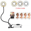 Selfie-LED Ring Light with Cell Phone Holder - Le Fasino 